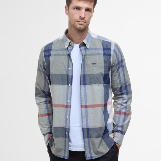 Young Ideas/Henmores - Barbour Harris Tailored Shirt - TN40 Bleached Pine Tartan - M