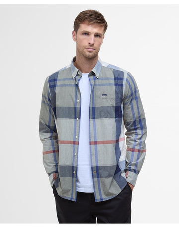 Young Ideas/Henmores - Barbour Harris Tailored Shirt - TN40 Bleached Pine Tartan - M