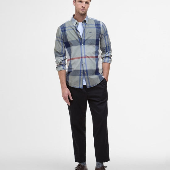 Young Ideas/Henmores - Barbour Harris Tailored Shirt - TN40 Bleached Pine Tartan - M