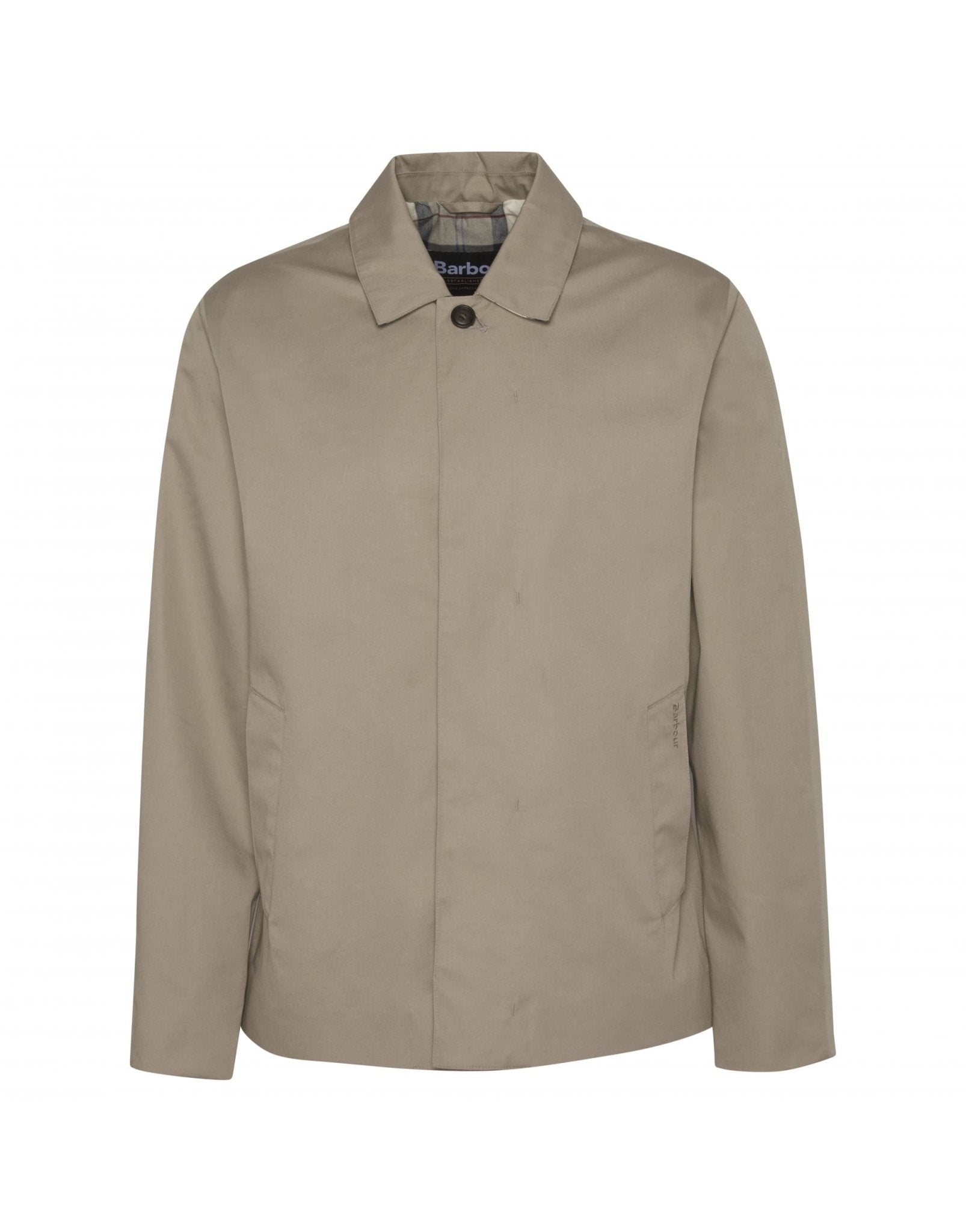 Young Ideas/Henmores - Barbour Short Rokig Waterproof Jacket - ST71 Washed Stone - M