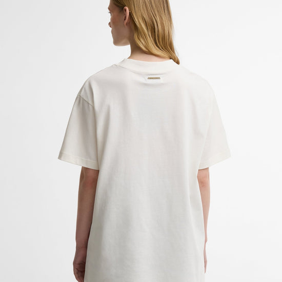 Young Ideas & Henmores - Barbour X Farm Rio Wild Flower T-Shirt - WH32 Cream - XS