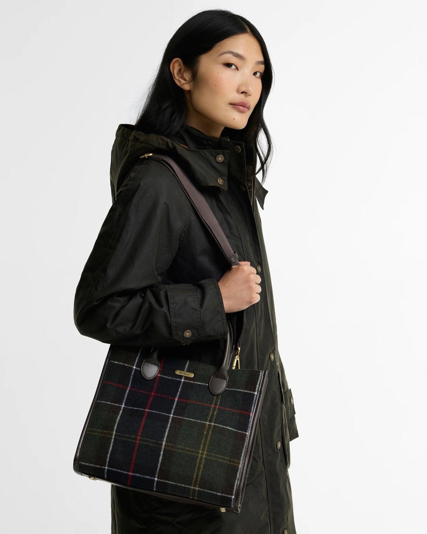 Young Ideas & Henmores -Barrhill Tartan Tote Bag -OL91 Classic Tartan -OS