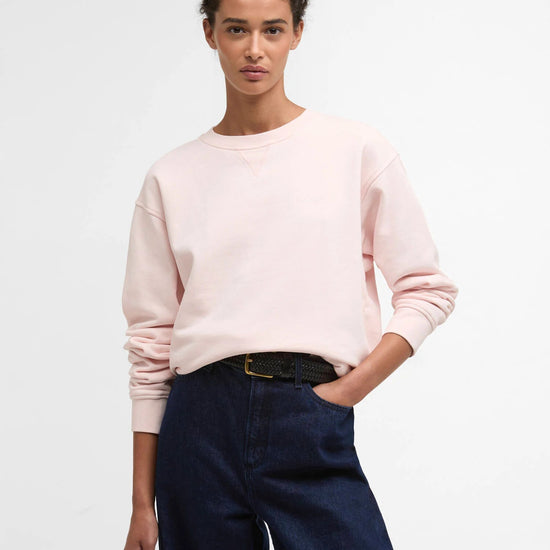 Young Ideas & Henmores - Bede Oversized Crew Sweatshirt - PI37 Pink - 8