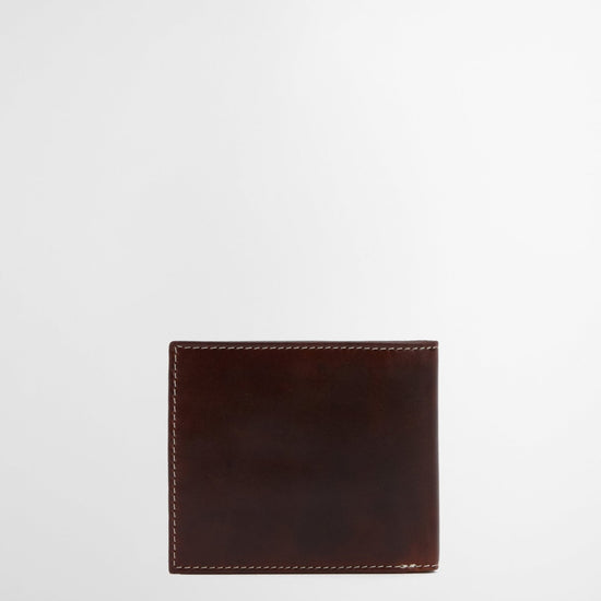 Young Ideas/Henmores - Bilton Leather Wallet - BR71 Burnt Chocolate Brown - OS