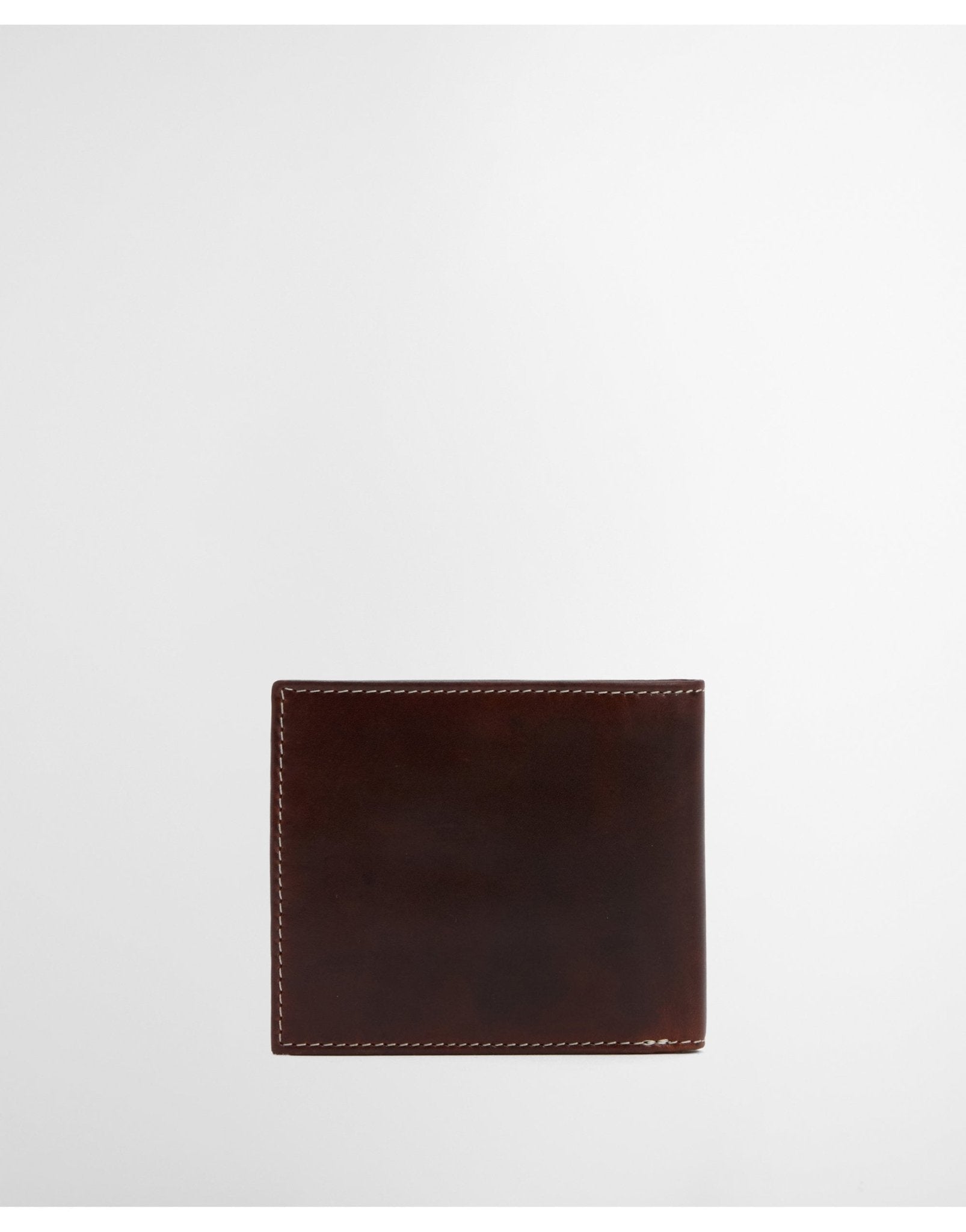 Young Ideas/Henmores - Bilton Leather Wallet - BR71 Burnt Chocolate Brown - OS