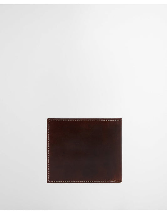 Young Ideas/Henmores - Bilton Leather Wallet - BR71 Burnt Chocolate Brown - OS