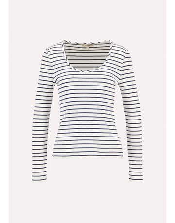 Young Ideas/Henmores - Blake Top - WH71 Cloud Stripe - 8