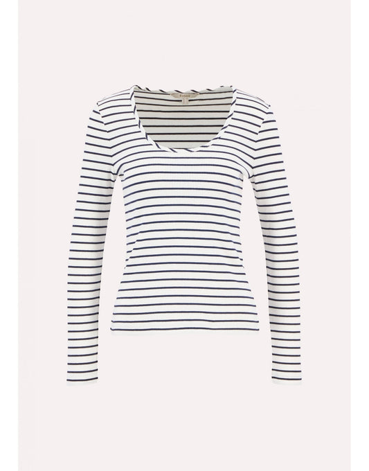 Young Ideas/Henmores - Blake Top - WH71 Cloud Stripe - 8