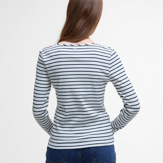 Young Ideas/Henmores - Blake Top - WH71 Cloud Stripe - 8