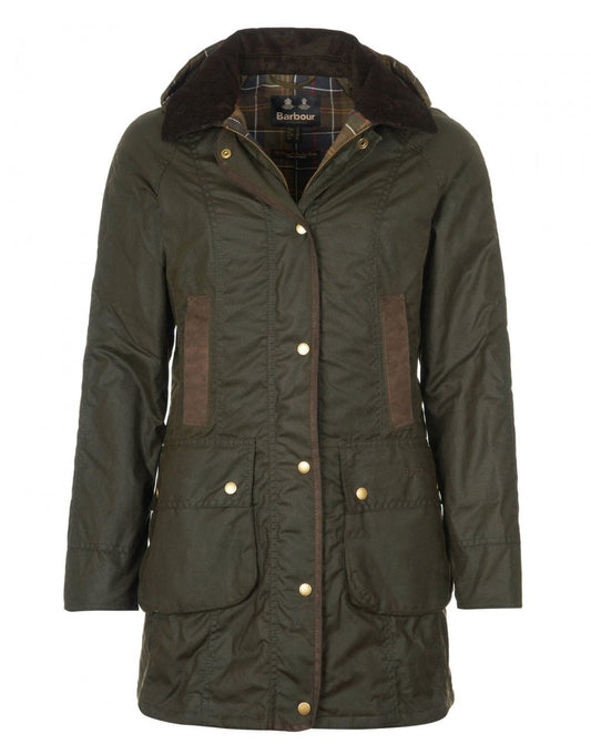 Young Ideas/Henmores - Bower Wax Jacket - OL71 Olive/Classic - 8