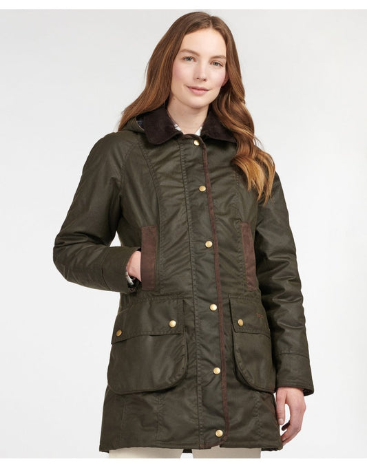 Young Ideas/Henmores - Bower Wax Jacket - OL71 Olive/Classic - 8