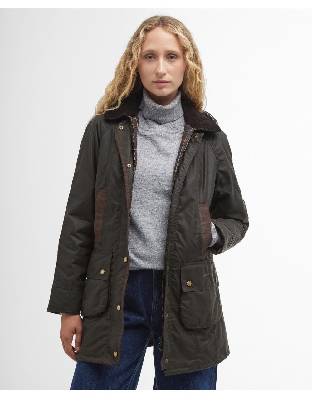 Young Ideas/Henmores - Bower Wax Jacket - OL71 Olive/Classic - 8