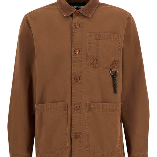 Young Ideas/Henmores - Bowland Garment Dyed Overshirt - Umber - M