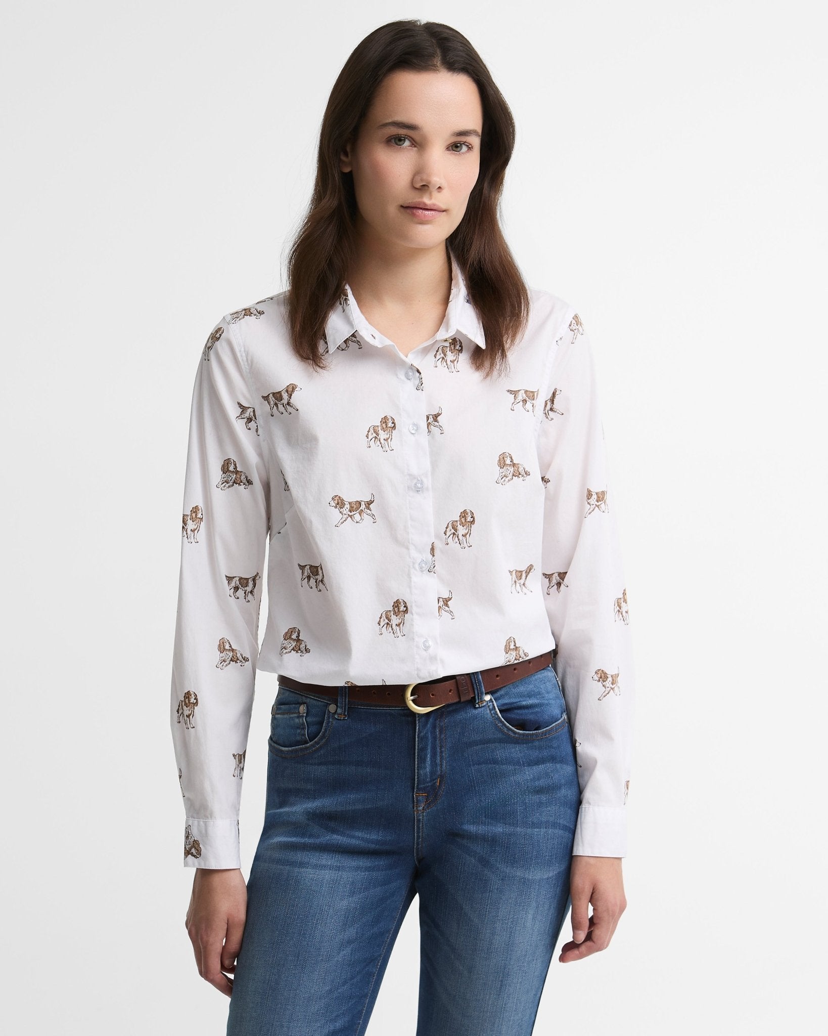Young Ideas & Henmores -Brambles Shirt -MI96 Multi Dog -8