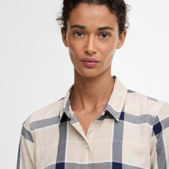 Young Ideas/Henmores - Bredon Check Shirt - PI55 Cherry Blossom Tartan - 8