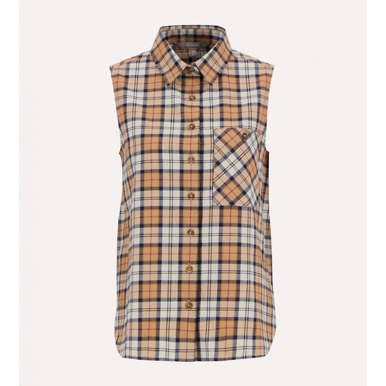 Young Ideas/Henmores - Bredon Sleeveless Shirt - BR37 Hessian Tartan - 8