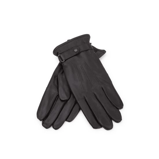 Young Ideas/Henmores - Burnished Leather Thinsulate Gloves - BK71 Black - XL