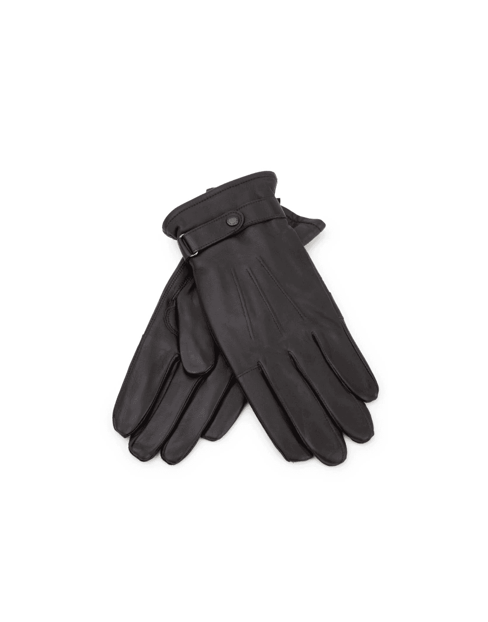Young Ideas/Henmores - Burnished Leather Thinsulate Gloves - BK71 Black - XL