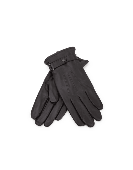 Young Ideas/Henmores - Burnished Leather Thinsulate Gloves - BK71 Black - XL