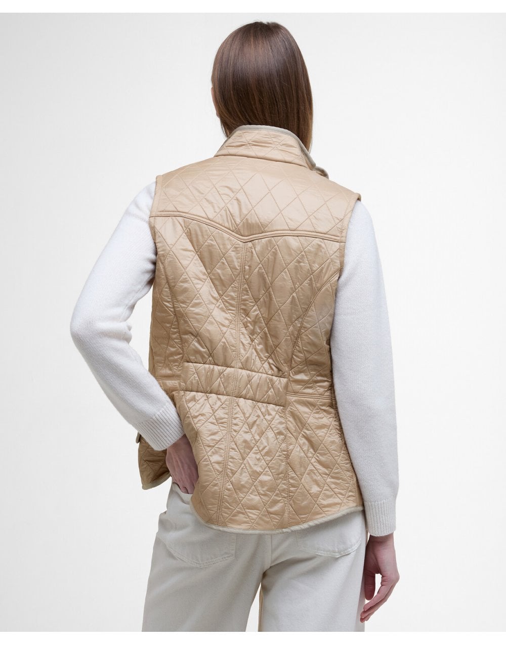 Young Ideas/Henmores - Cavalry Quilted Gilet - ST32 Light Fawn - 8