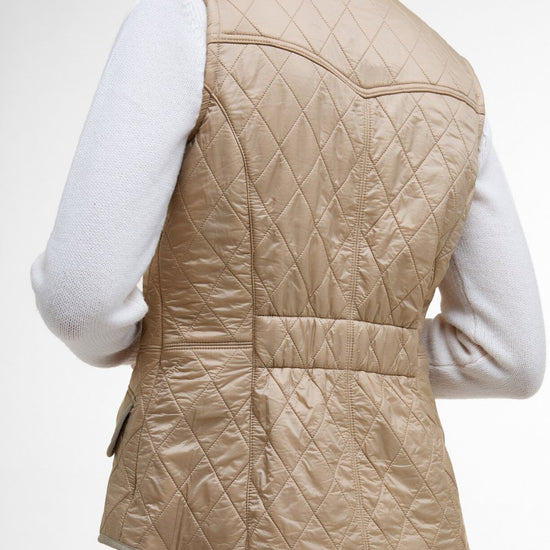Young Ideas/Henmores - Cavalry Quilted Gilet - ST32 Light Fawn - 8