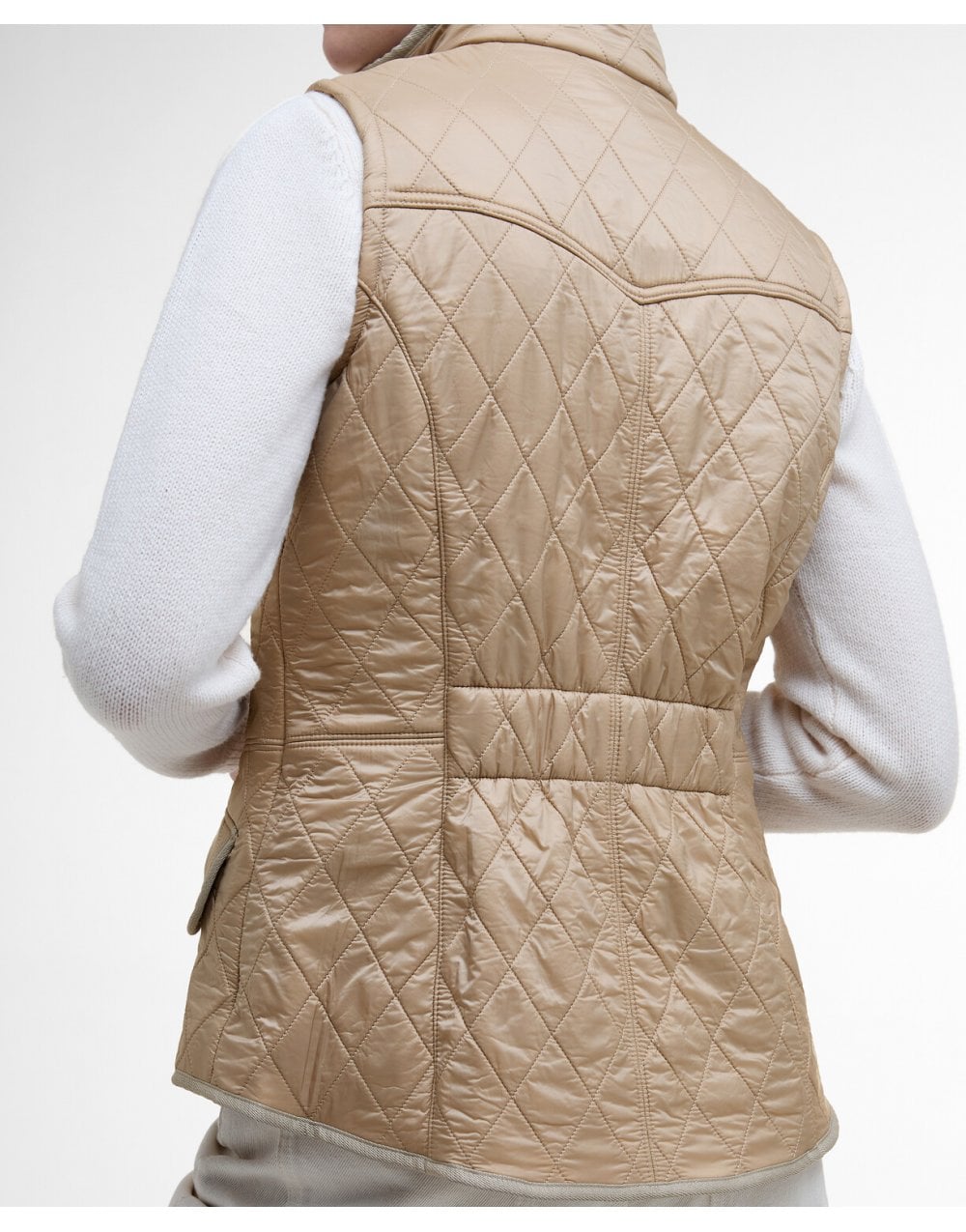 Young Ideas/Henmores - Cavalry Quilted Gilet - ST32 Light Fawn - 8