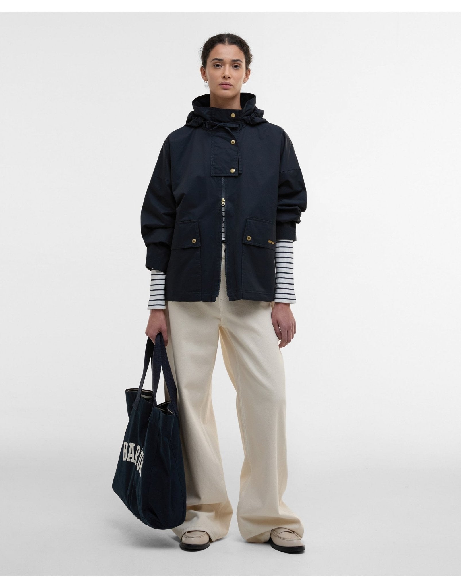 Young Ideas/Henmores - Cecile Showerproof Jacket - NY91 Dark Navy - 8