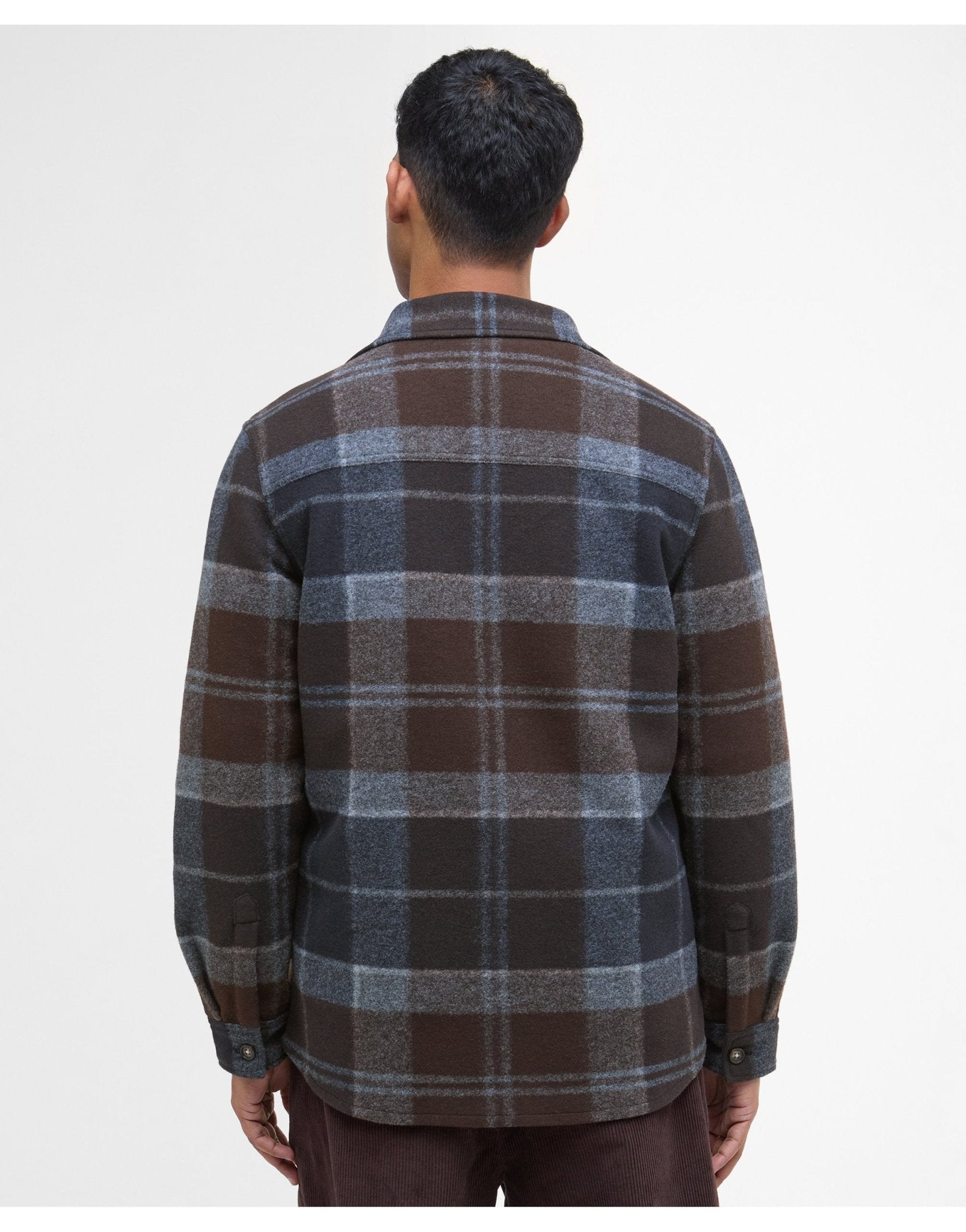 Young Ideas/Henmores - Chapter Tailored Check Overshirt - TN38 Midnight Oak Tartan - M