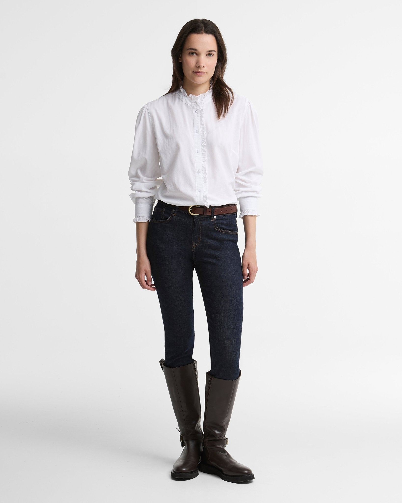 Young Ideas & Henmores -Clemency Shirt -WH11 White -8