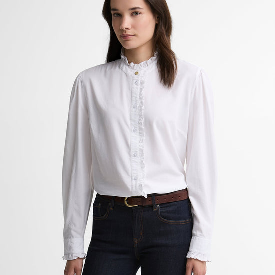 Young Ideas & Henmores -Clemency Shirt -WH11 White -8
