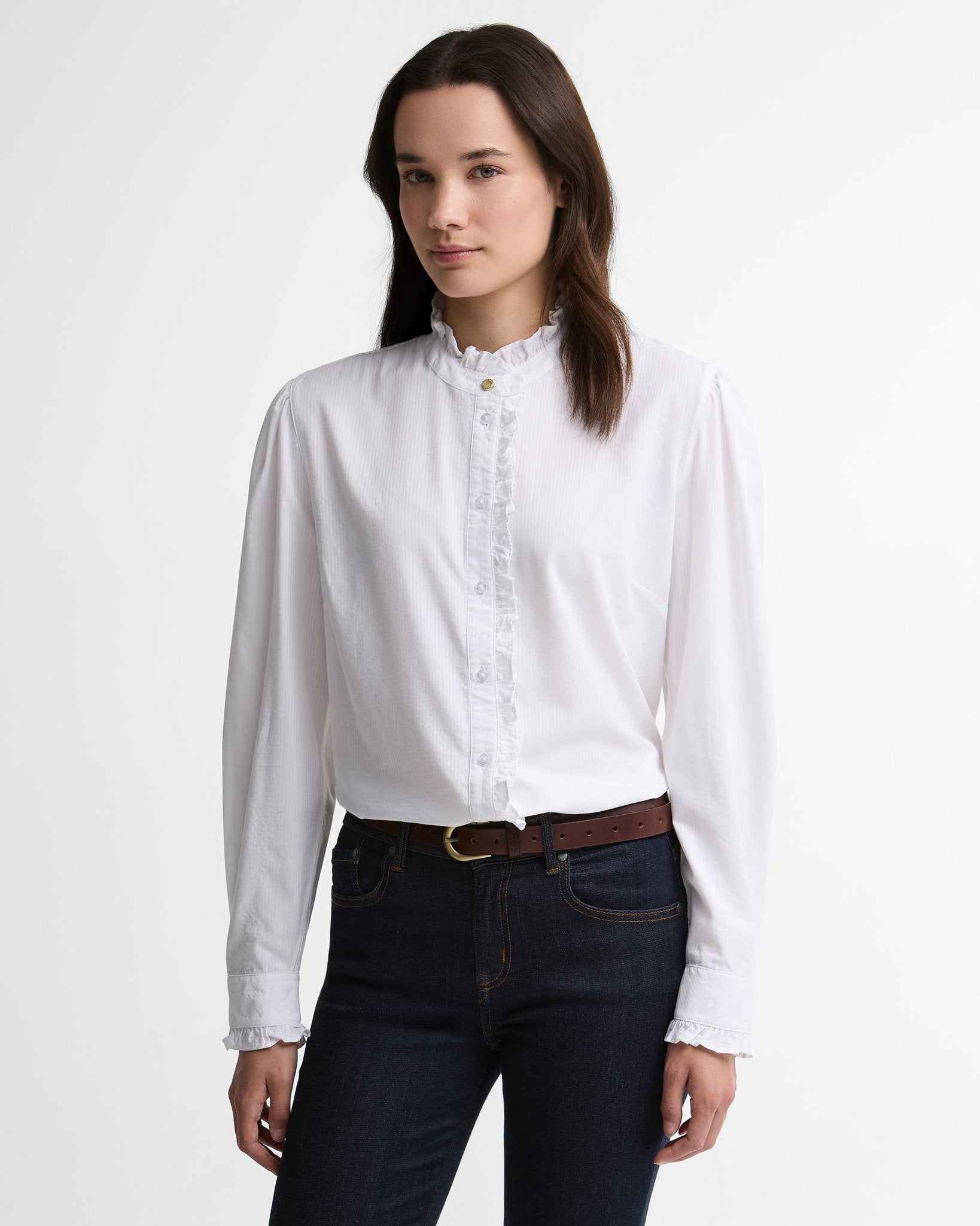Young Ideas & Henmores -Clemency Shirt -WH11 White -8