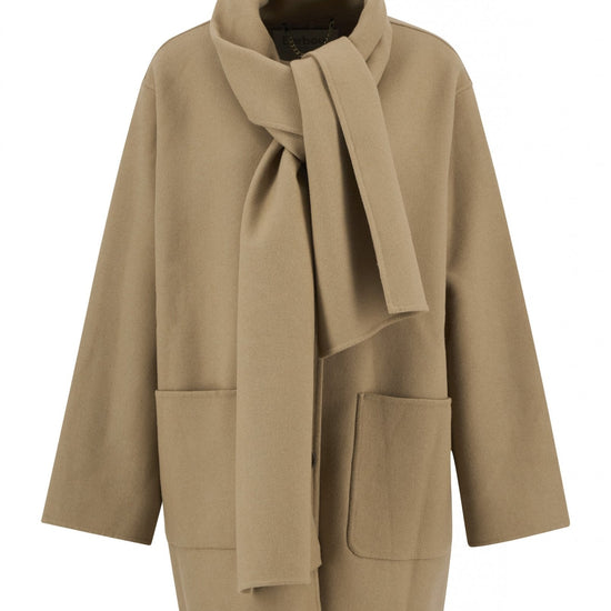 Young Ideas/Henmores - Clementine Wool Scarf Coat - CM51 Camel - 8