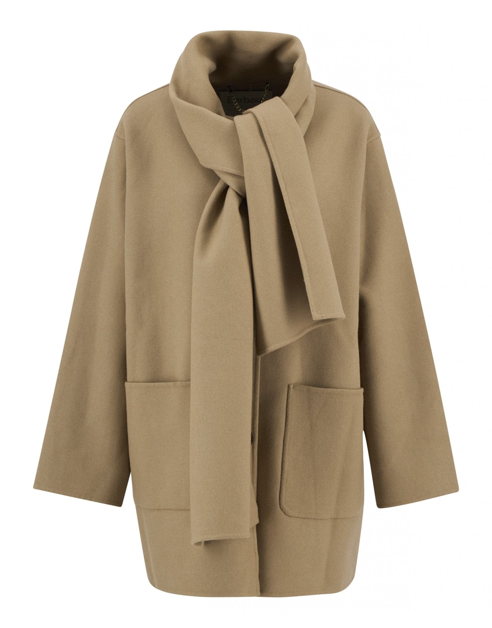 Young Ideas/Henmores - Clementine Wool Scarf Coat - CM51 Camel - 8