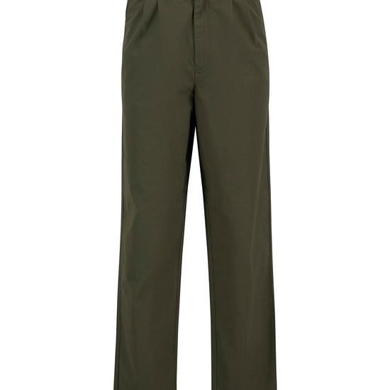 Young Ideas/Henmores - Cole Relaxed Fit Poplin Trouser - OL51 Olive - M