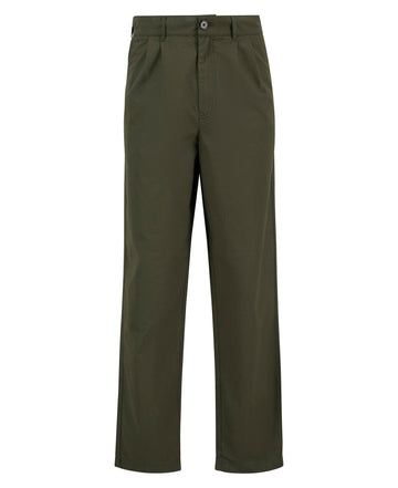 Young Ideas/Henmores - Cole Relaxed Fit Poplin Trouser - OL51 Olive - M