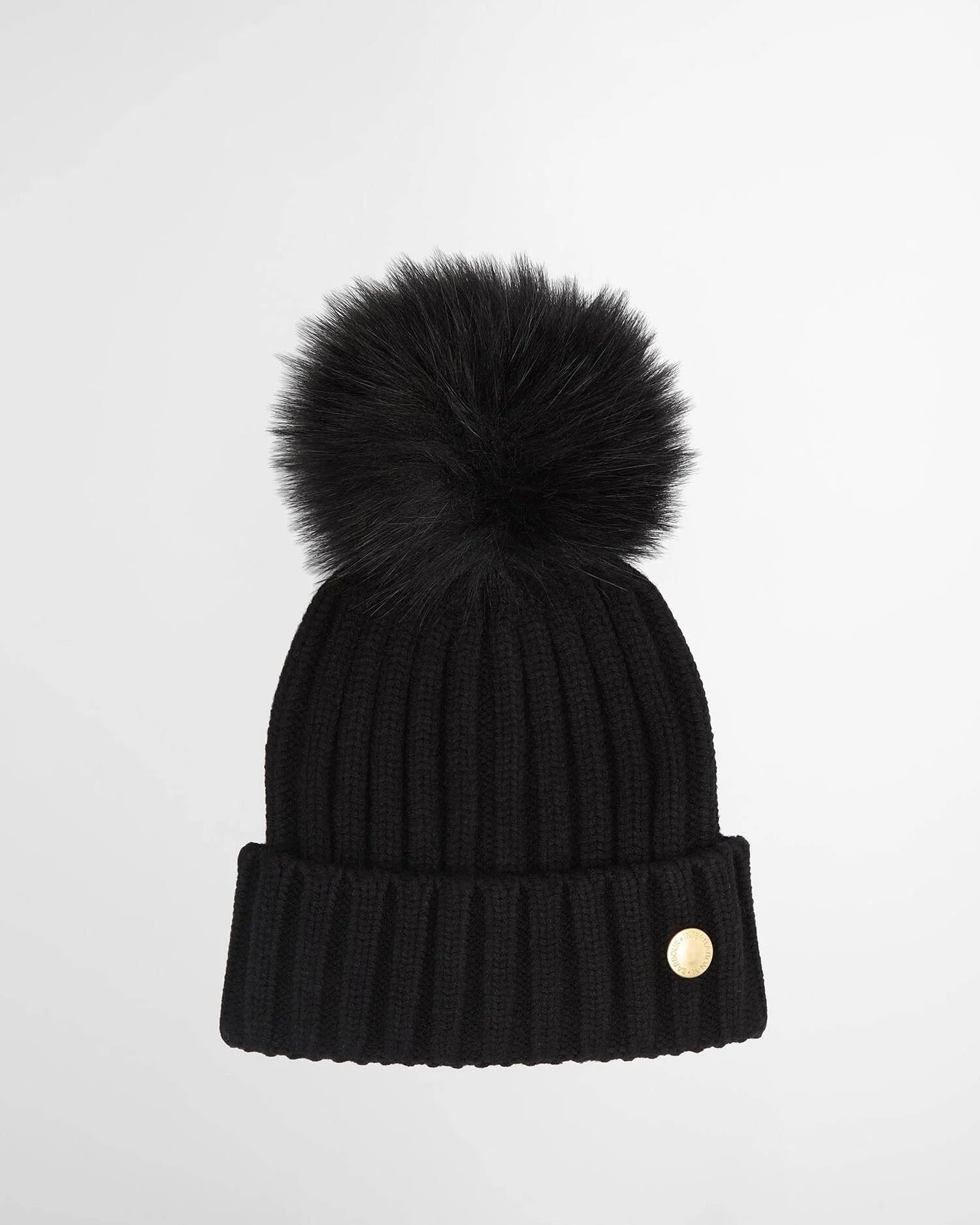 Young Ideas & Henmores -Conway Knitted Beanie Hat -BK11 Black -OS