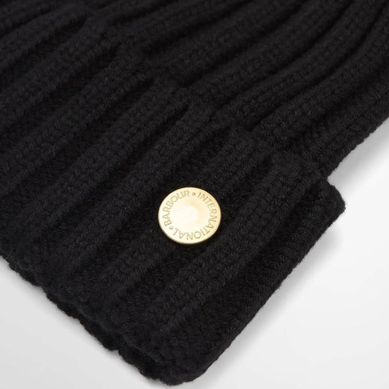 Young Ideas & Henmores -Conway Knitted Beanie Hat -CR31 Moonbeam -OS