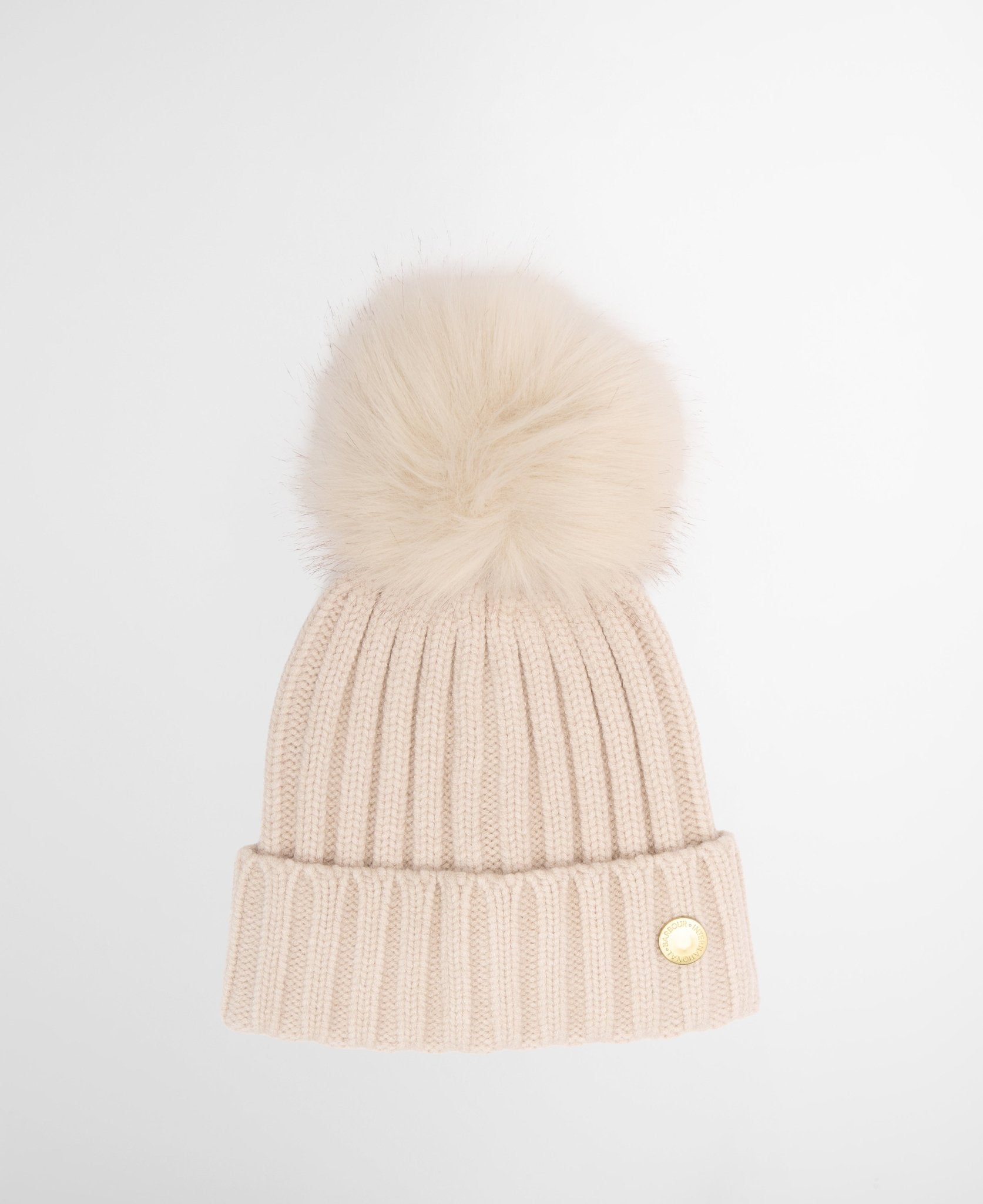 Young Ideas & Henmores -Conway Knitted Beanie Hat -CR31 Moonbeam -OS