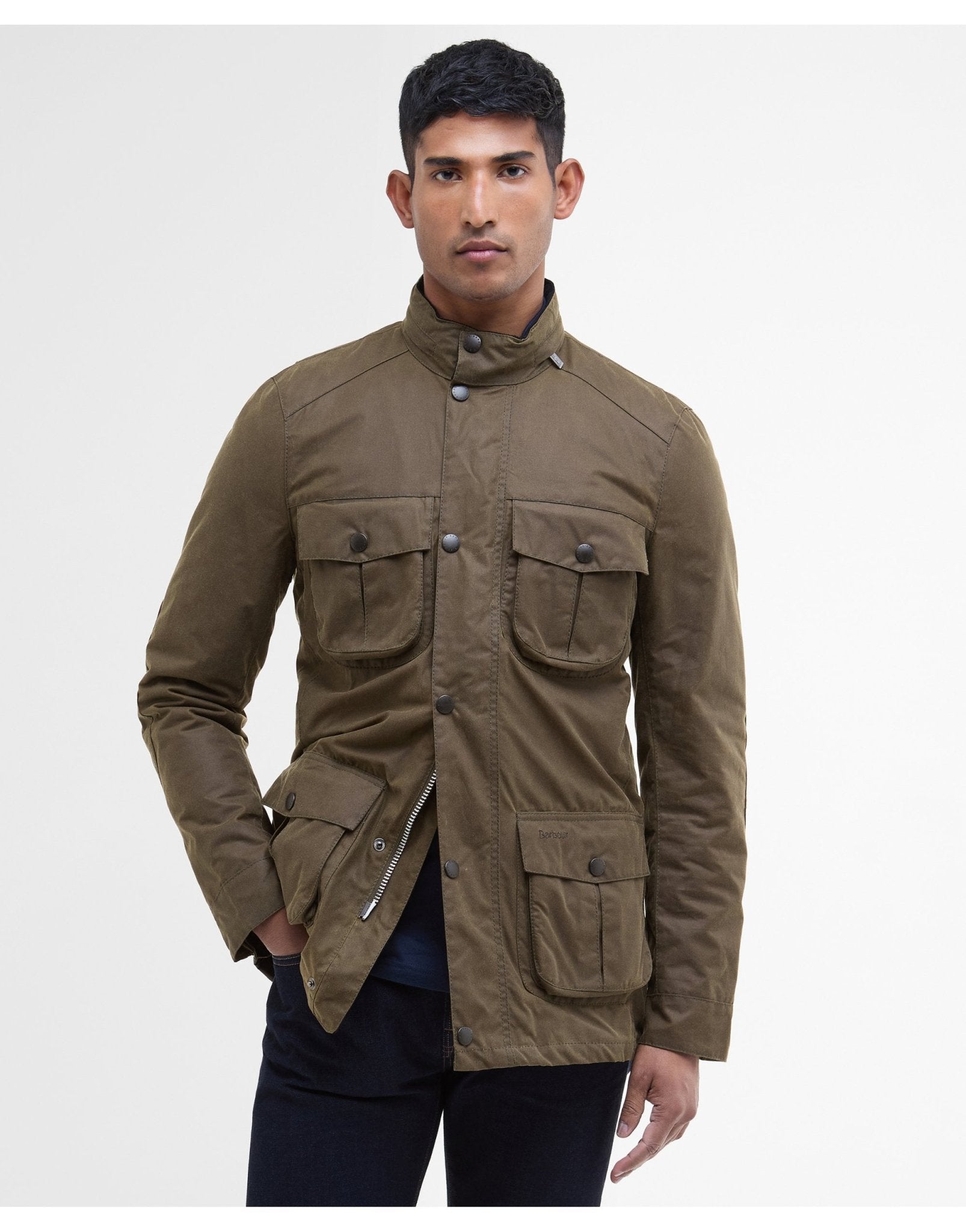 Young Ideas/Henmores - Corbridge Wax Jacket - OL71 Olive - M