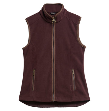 Young Ideas & Henmores -Country Colton Fleece Gilet -BR92 Fig -8