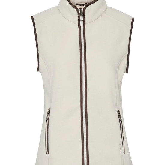 Young Ideas & Henmores -Country Colton Fleece Gilet -CR31 Pearl -8