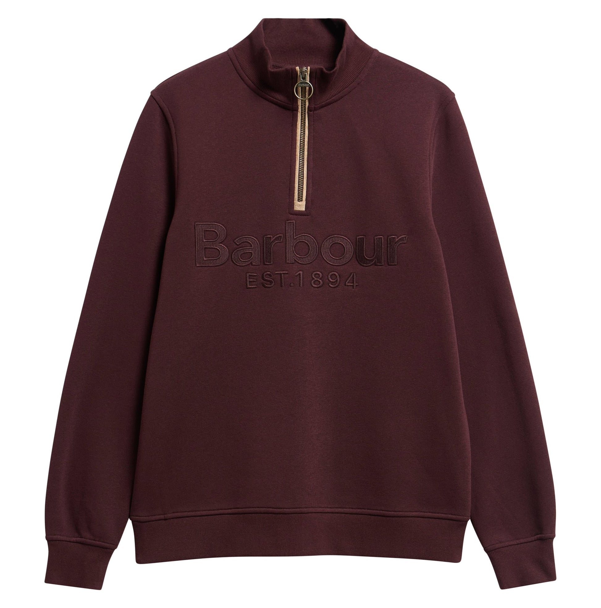 Young Ideas & Henmores -Cynthia Half Zip Sweatshirt -RE97 Fig -8