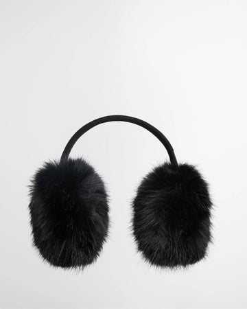 Young Ideas & Henmores -Cyrus Faux Fur Earmuffs -BK11 Black -OS
