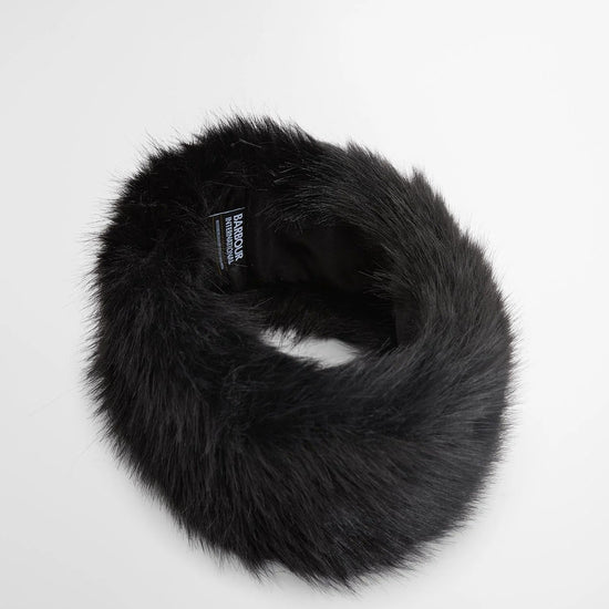 Young Ideas & Henmores -Cyrus Faux Fur Headband -BK11 Black -OS