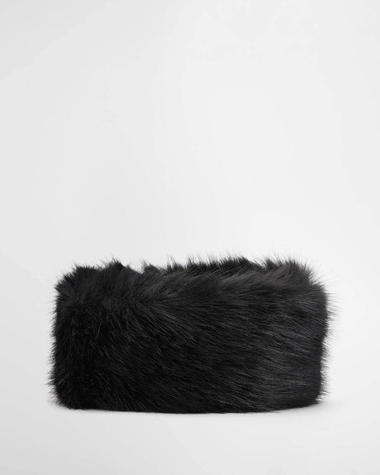 Young Ideas & Henmores -Cyrus Faux Fur Headband -BK11 Black -OS