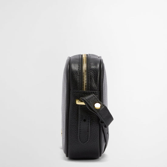 Young Ideas/Henmores - Daphne Leather Crossbody Bag - BK11 Black - OS