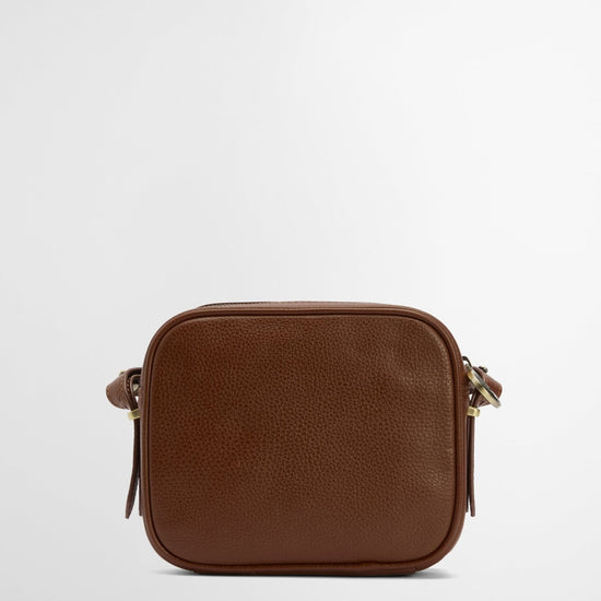 Young Ideas/Henmores - Daphne Leather Crossbody Bag - BK11 Black - OS