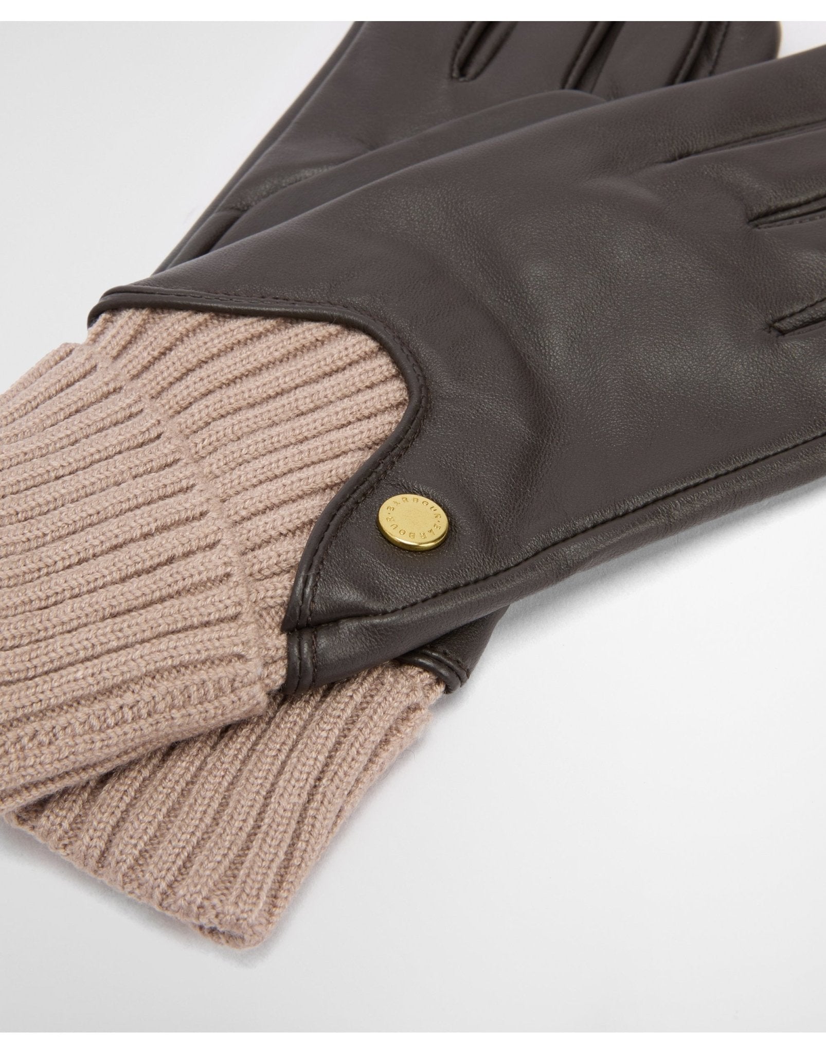 Young Ideas/Henmores - Deanna Leather Gloves - BR71 Brown/Camel - S