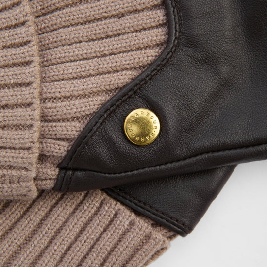 Young Ideas/Henmores - Deanna Leather Gloves - BR71 Brown/Camel - S