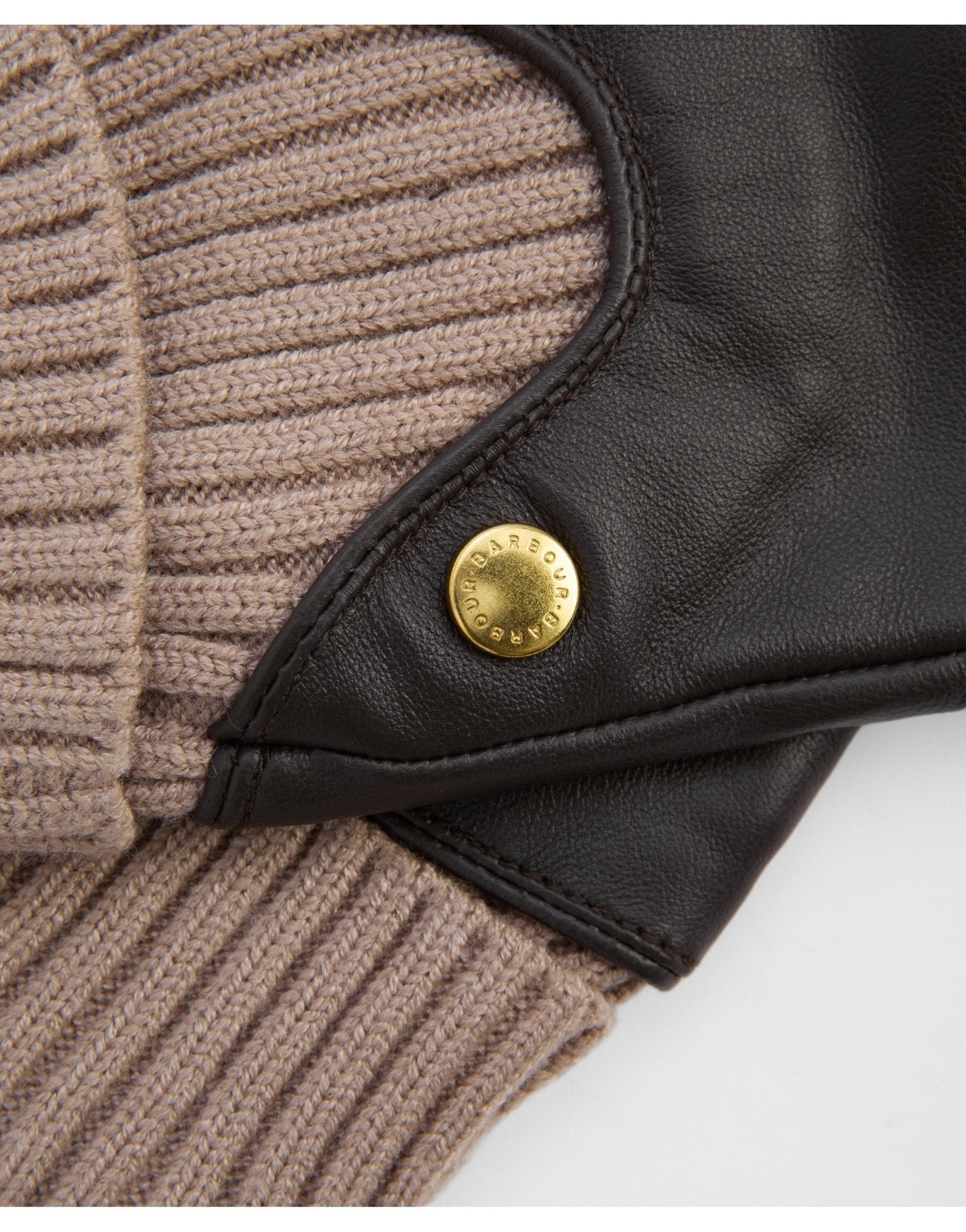 Young Ideas/Henmores - Deanna Leather Gloves - BR71 Brown/Camel - S